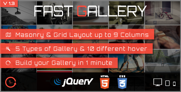 Fast Gallery v1.3 – Premium WordPress Plugin