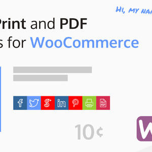 Share, Print and PDF Products for WooCommerce v2.0.1