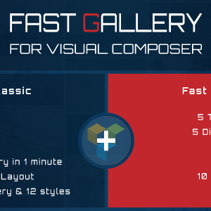 Fast Gallery for Visual Composer v3.1 – WordPress Plugin