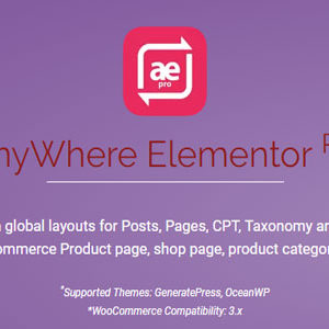 AnyWhere Elementor Pro v2.10.4 – Global Post Layouts