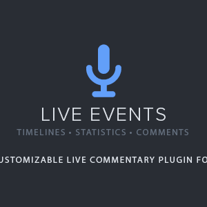 Live Events v1.2.0 – Premium WordPress Plugin