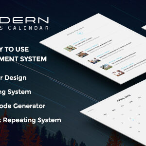 Modern Events Calendar v2.7.1 – Responsive Event Scheduler