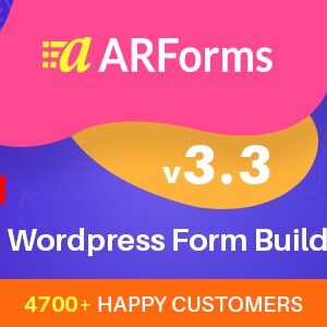 ARForms v3.3 – WordPress Form Builder Plugin