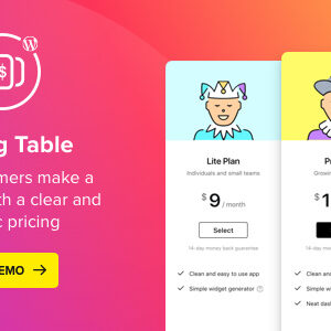 WordPress Pricing Table Plugin v2.2.0