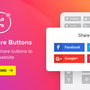 WordPress Social Share Plugin v1.2.0 – Share Buttons