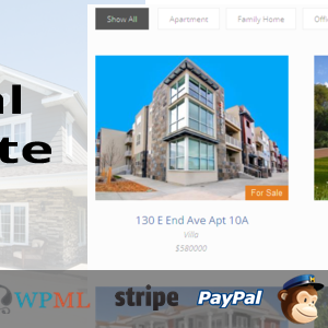 Real Estate Pro v1.3.8 – WordPress Plugin