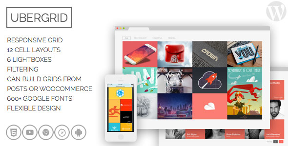 UberGrid v2.9.2 – responsive grid builder for WordPress