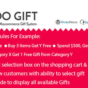 Woo Gift v4.1 – Advanced Woocommerce Gift Plugin