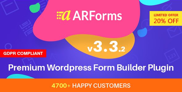 ARForms v3.3.2 – WordPress Form Builder Plugin