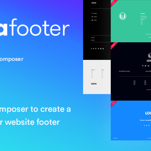 Mega Footer for Visual Composer v1.1.0