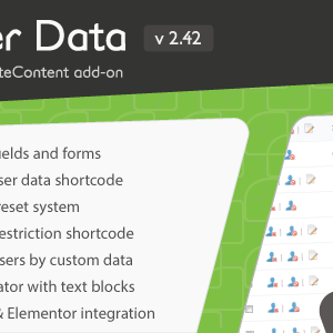 PrivateContent – User Data add-on v2.42