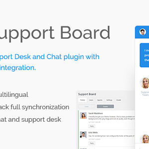 Support Board v1.2.8 – Chat And Help Desk