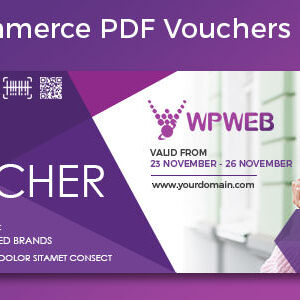 WooCommerce PDF Vouchers v3.5.8 – WordPress Plugin