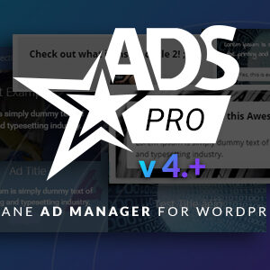 ADS PRO v4.2.7.1 - Multi-Purpose WordPress Ad Manager