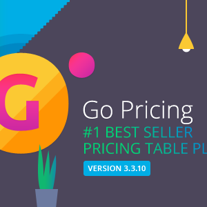 Go Pricing v3.3.10 – WordPress Responsive Pricing Tables