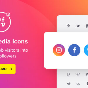 WordPress Social Media Icons v1.1.0 – Social Icons Plugin