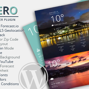 Astero WordPress Weather Plugin v1.4.2