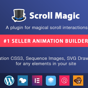 Scroll Magic v3.3.1.2 – Scrolling Animation Builder Plugin