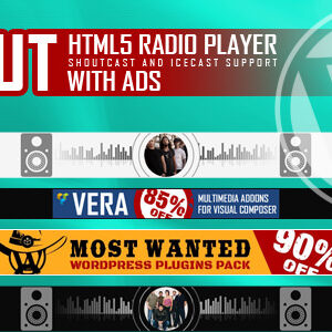 SHOUT v1.2.3 – HTML5 Radio Player With Ads