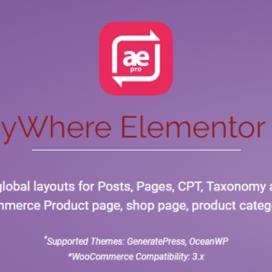 AnyWhere Elementor Pro v2.11.1 – Global Post Layouts