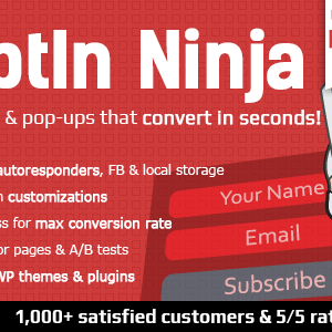 OptIn Ninja v2.25 – Ultimate Squeeze Page Generator