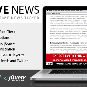 Live News v2.08 – Real Time News Ticker