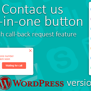 Contact us all-in-one button with callback v1.3.3