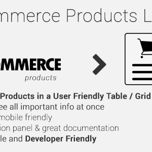 Woocommerce Products List Pro v1.1.16