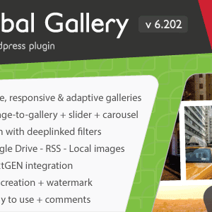 Global Gallery v6.202 – WordPress Responsive Gallery