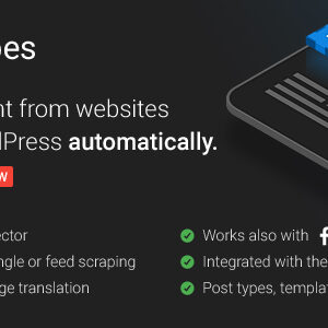 Scrapes v1.4.4 – Web scraper plugin for WordPress