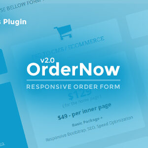 OrderNow v2.0.4 – Responsive PHP Order Form