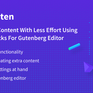 JetGuten v1.0.0 – Blocks Set Addon for Gutenberg Editor