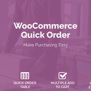 WooCommerce Quick Order v1.0.2