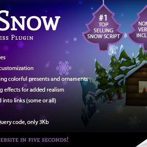 5sec Snow v1.60 – WordPress Plugin