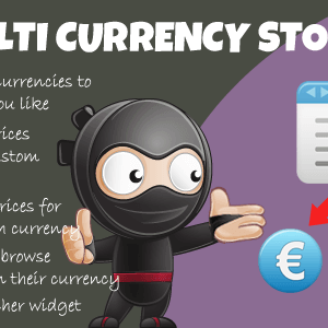 Woocommerce Multi Currency Store v1.9.7