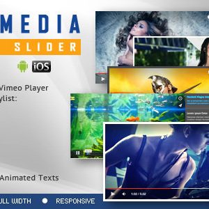 Multimedia Playlist Slider v1.6.1 – Visual Composer Addon