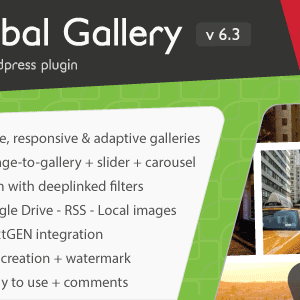 Global Gallery v6.3.1 – WordPress Responsive Gallery