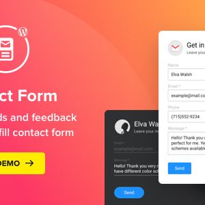 Contact Us Form v2.0.0 – WordPress Contact Form Plugin