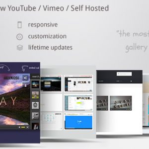 Video Gallery WordPress Plugin /w YouTube, Vimeo v10.72