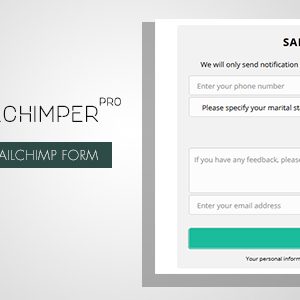 MailChimper PRO v1.8.1 – WordPress MailChimp Signup Form Plugin