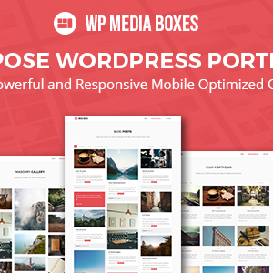 WP Media Boxes Portfolio v1.1