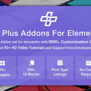 The Plus v1.1.0 – Addon for Elementor