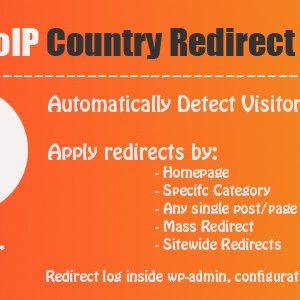 WP GeoIP Country Redirect v2.9