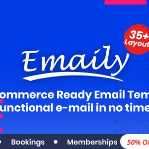 Emaily v1.0 – WooCommerce Responsive Email Template