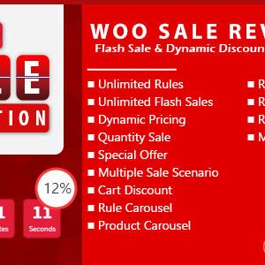 Woo Sale Revolution v3.0.1 – Flash Sale+Dynamic Discounts