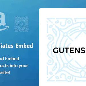 GutenSearch v1.0.1 – Amazon Affiliates Search and Embed