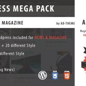 WP Mega Pack for News, Blog and Magazine v1.0