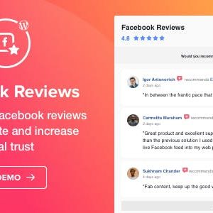 Facebook Reviews v1.0 – Facebook Reviews plugin